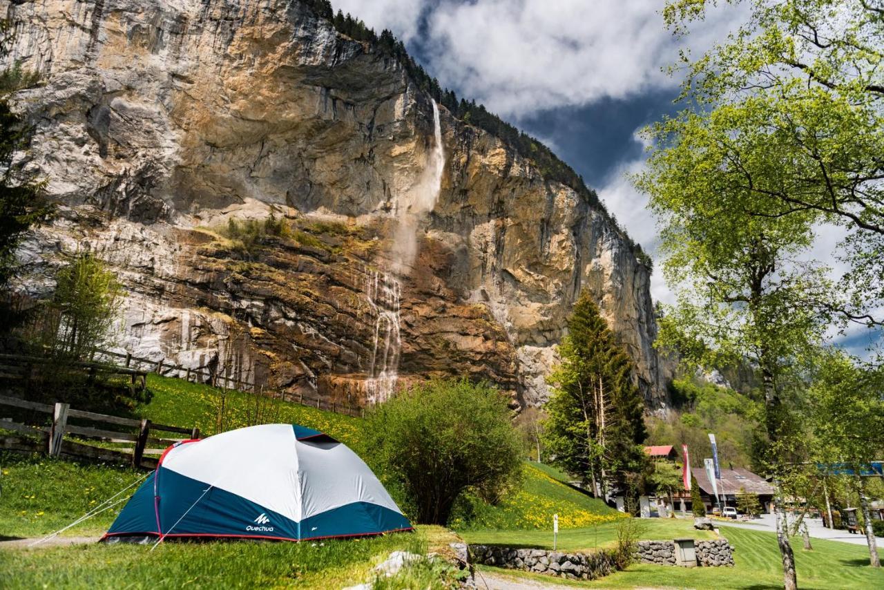 מלון לוטרברונן Camping Jungfrau מראה חיצוני תמונה